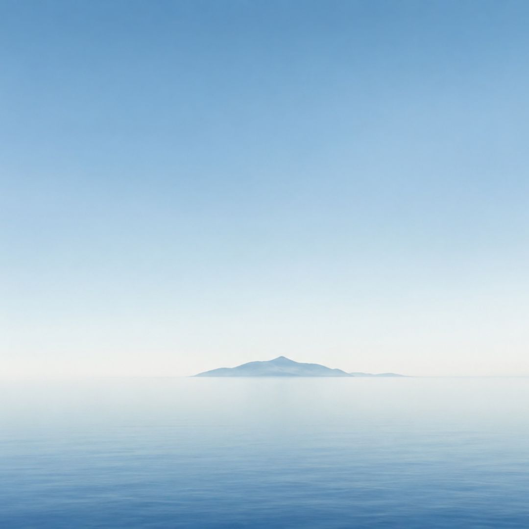 Une île sous un ciel magnifique